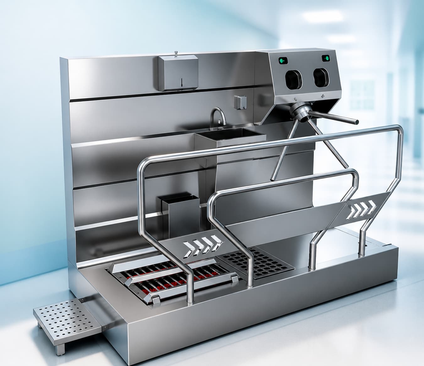 Compact Tripod Turnstiles for Gyms and Offices