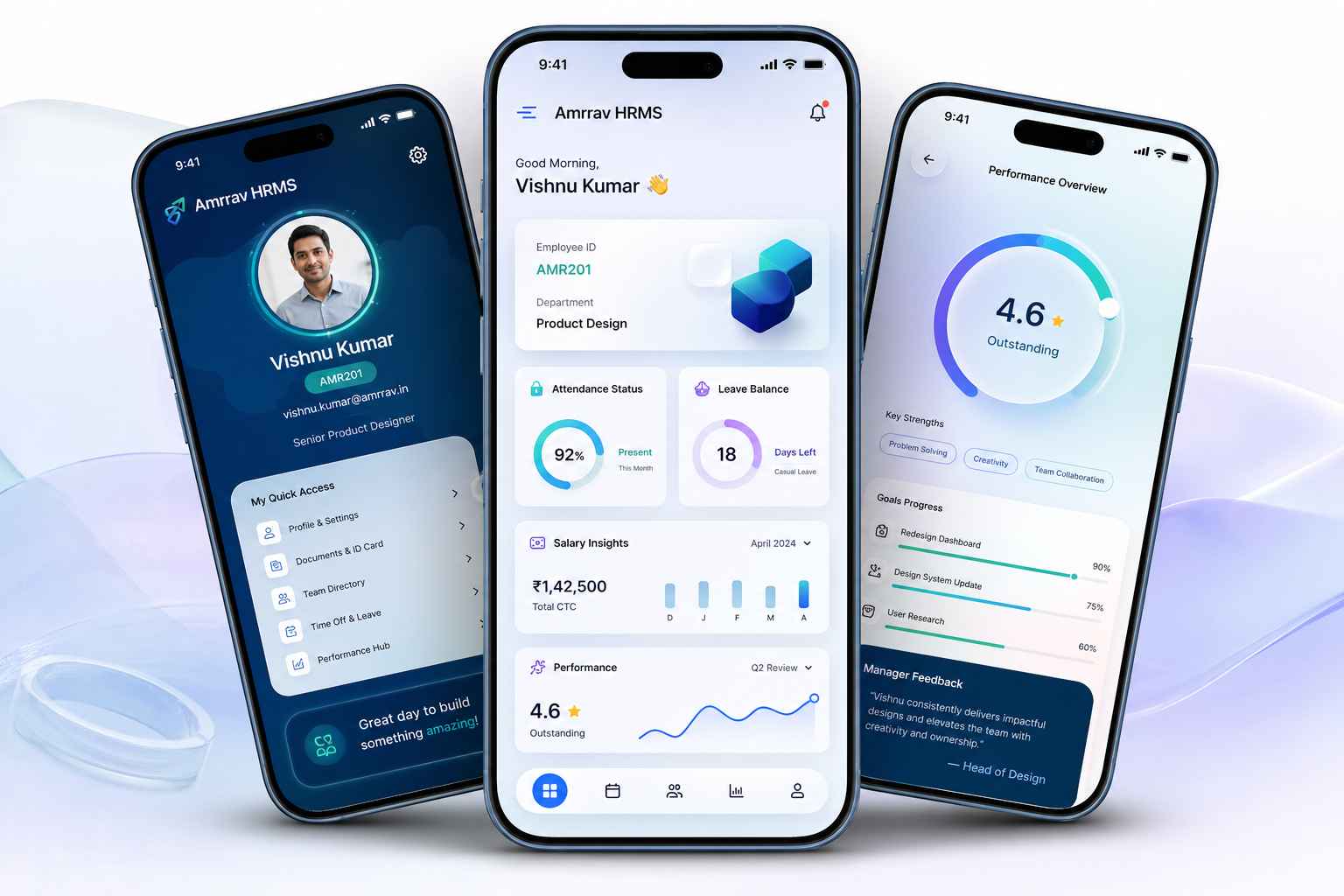 Amrrav HRMS Mobile Application